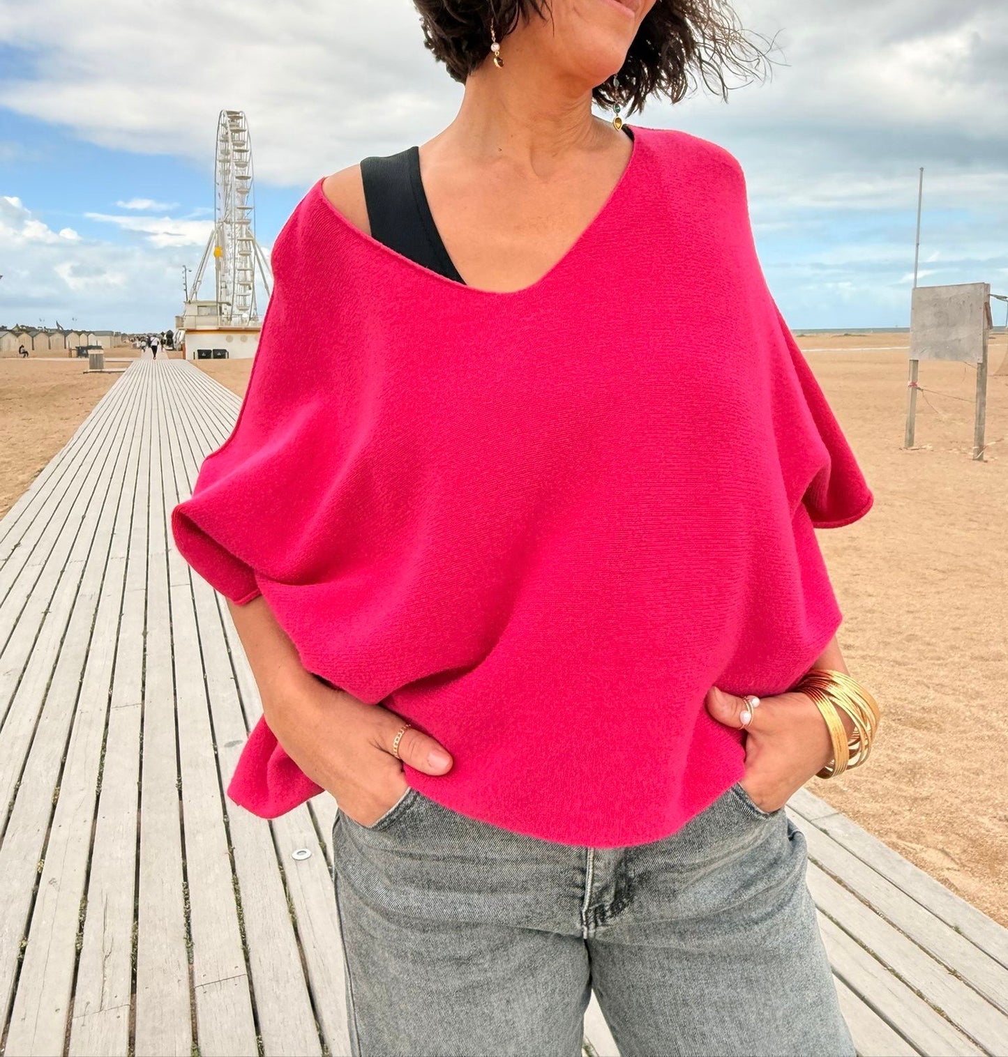 Pull manches courtes - PAULINE