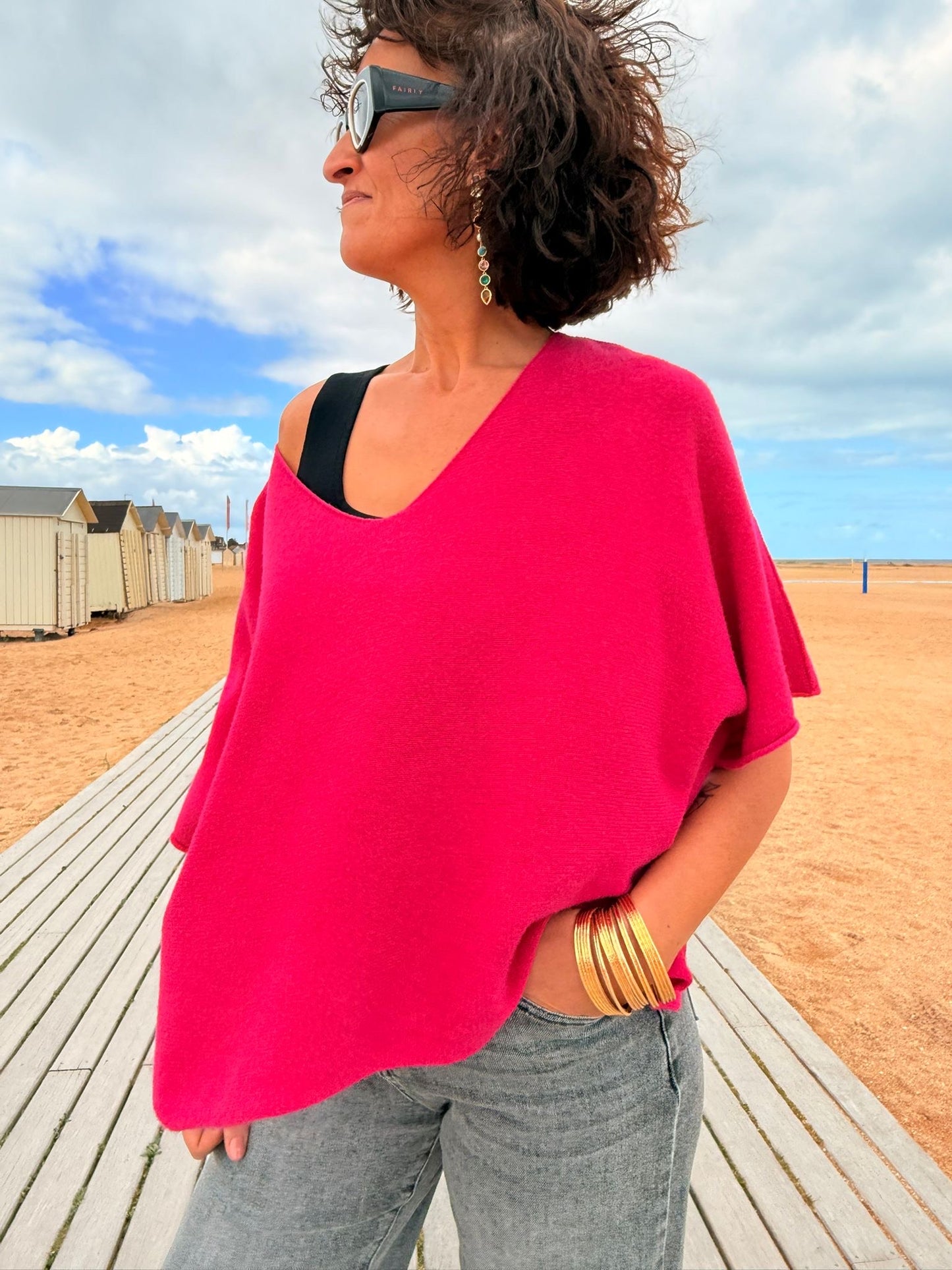 Pull manches courtes - PAULINE