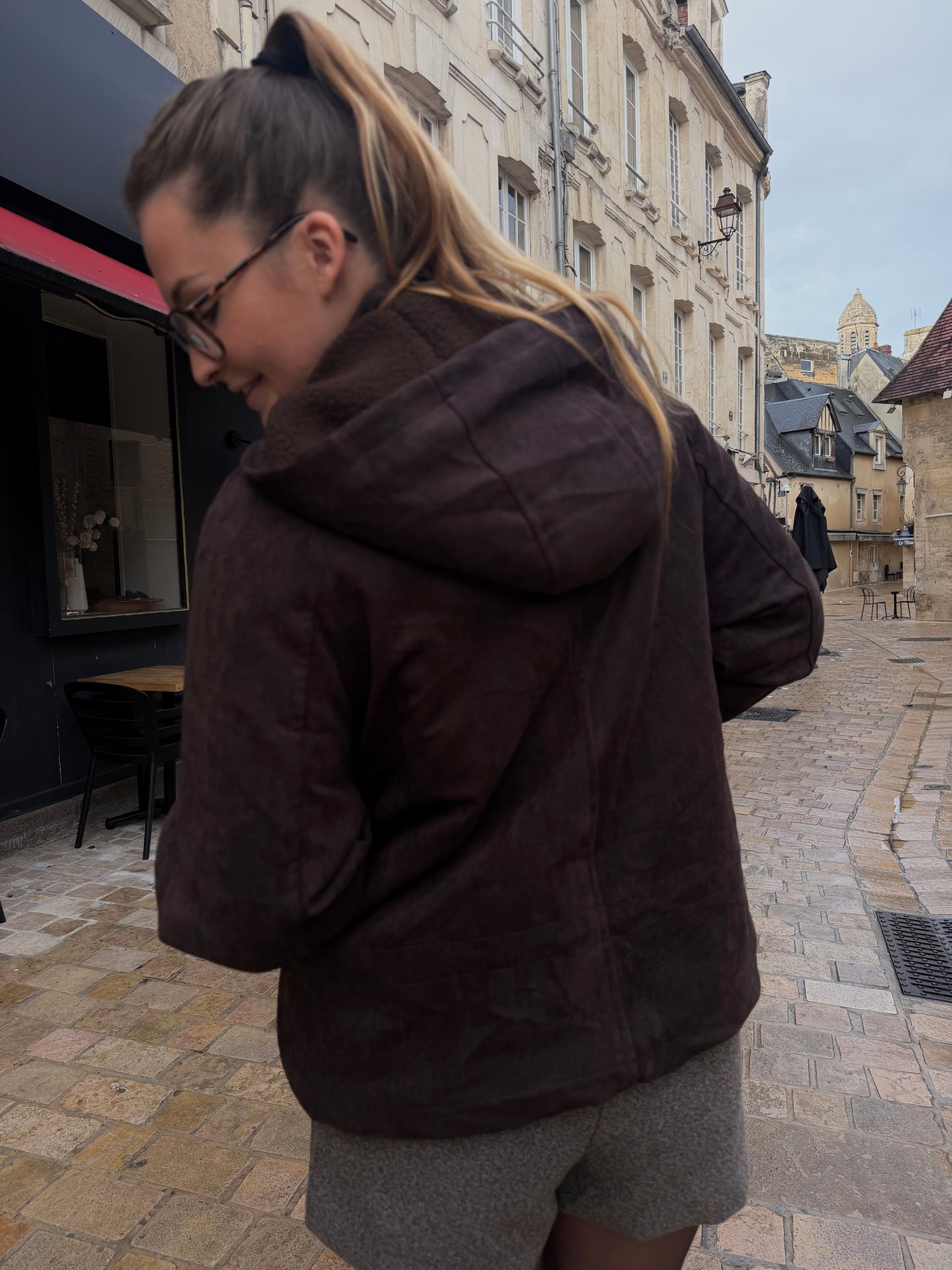Manteau choco - VÉRA