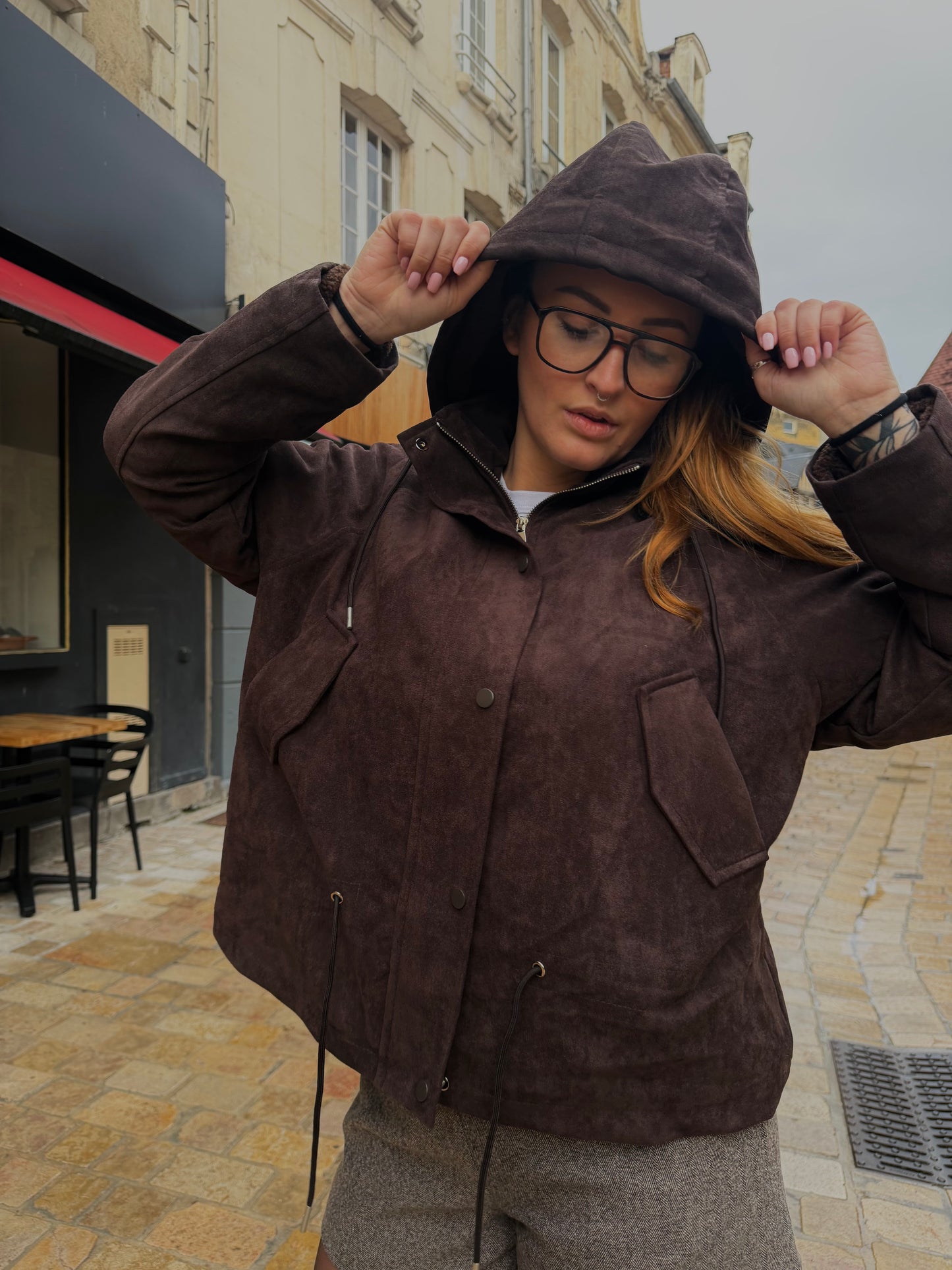 Manteau choco - VÉRA