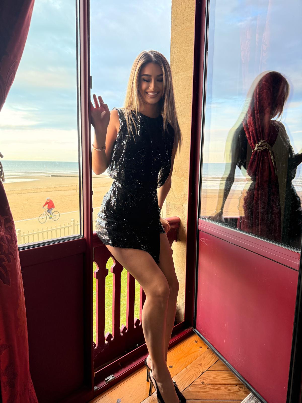 COMBI JUPE-SHORT CRISTAL