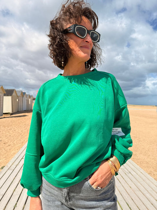 Sweat Saona Vert – Confort et Style