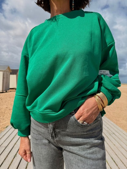 Sweat Saona Vert – Confort et Style