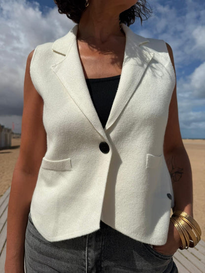 Débardeur Ivoire – Élégance et Confort