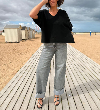 Pull manches courtes - PAULINE